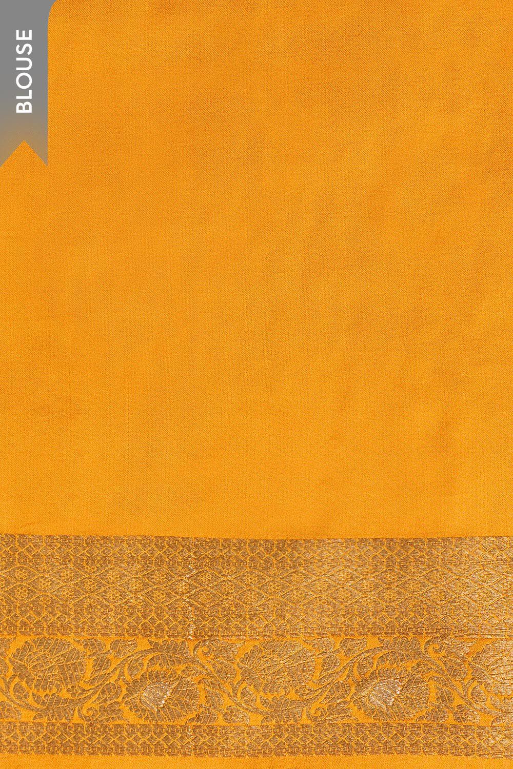 Yellow Woven Pure Viscose Saree image number null