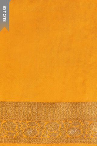 Yellow Woven Pure Viscose Saree thumbnail image number null