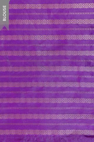 Purple Woven Design Viscose Saree thumbnail image number null
