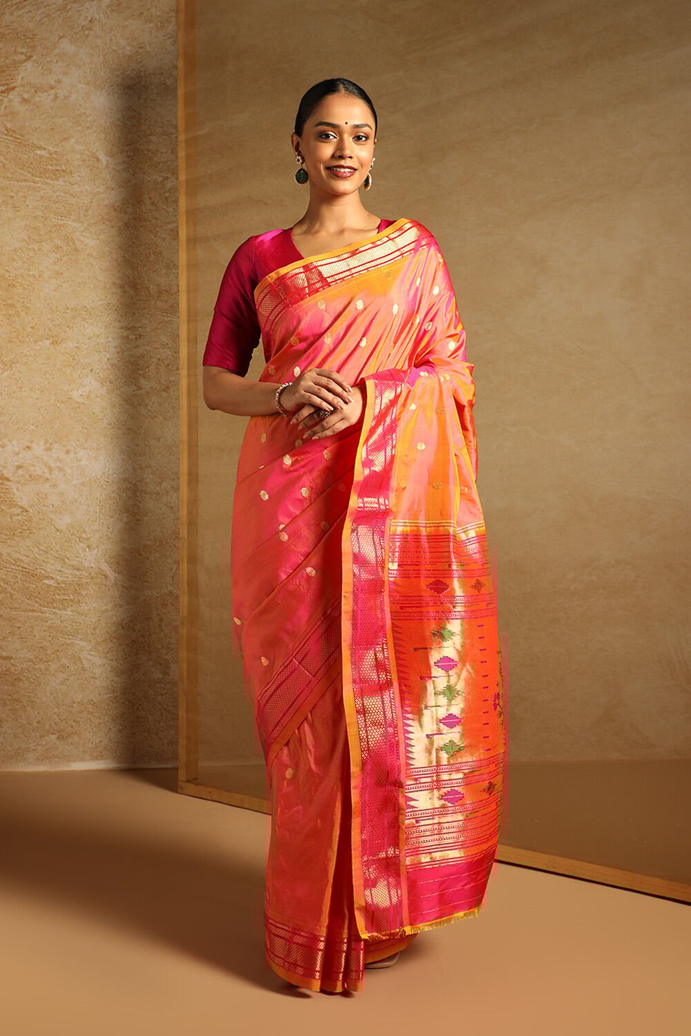 Paithani Saree Buy Best Paithani Saree Online Taneira