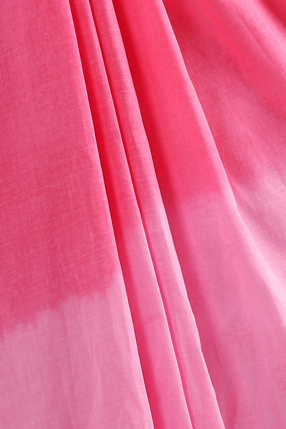 Pink Pure Cotton Mulmul Printed Saree image number null