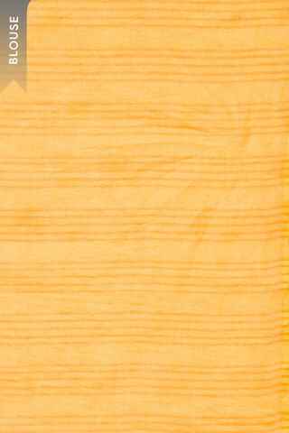 Yellow Screen Printed Bengal Pure Mulmul Cotton Saree thumbnail image number null