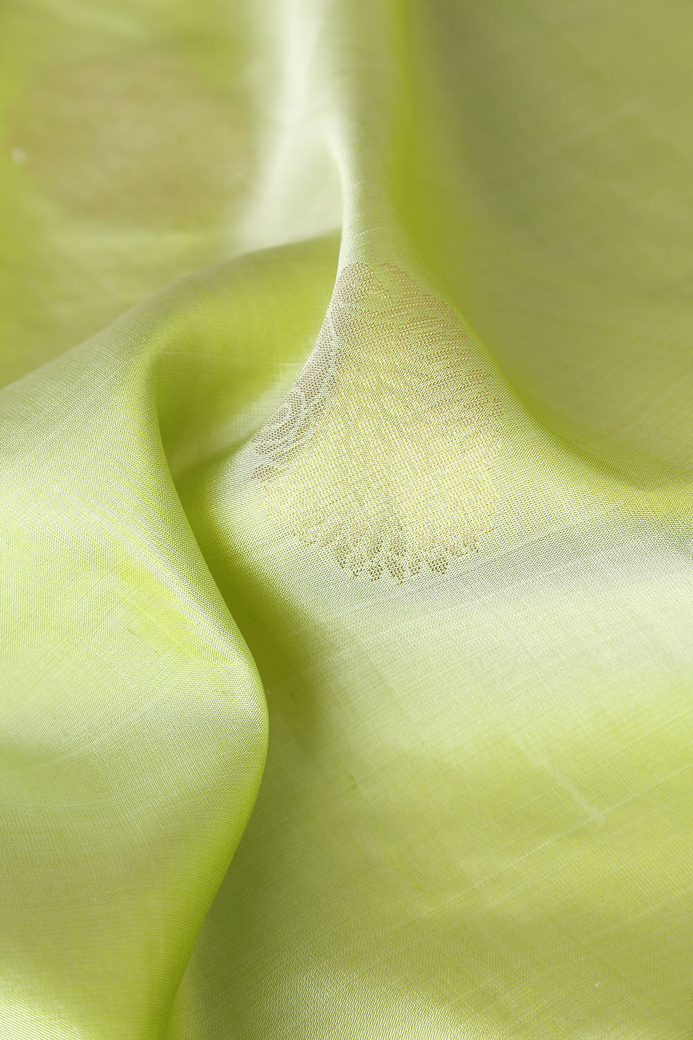 Light Green Pure Silk South Saree image number null
