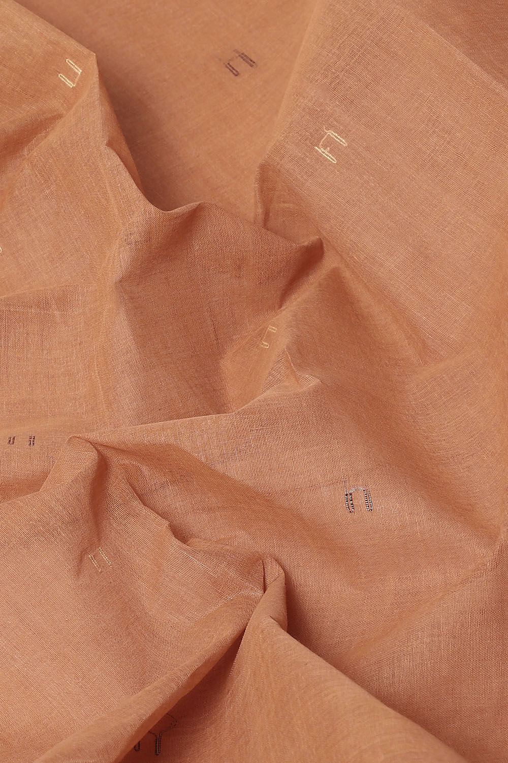 Brown Pure Cotton Bengal Saree image number null