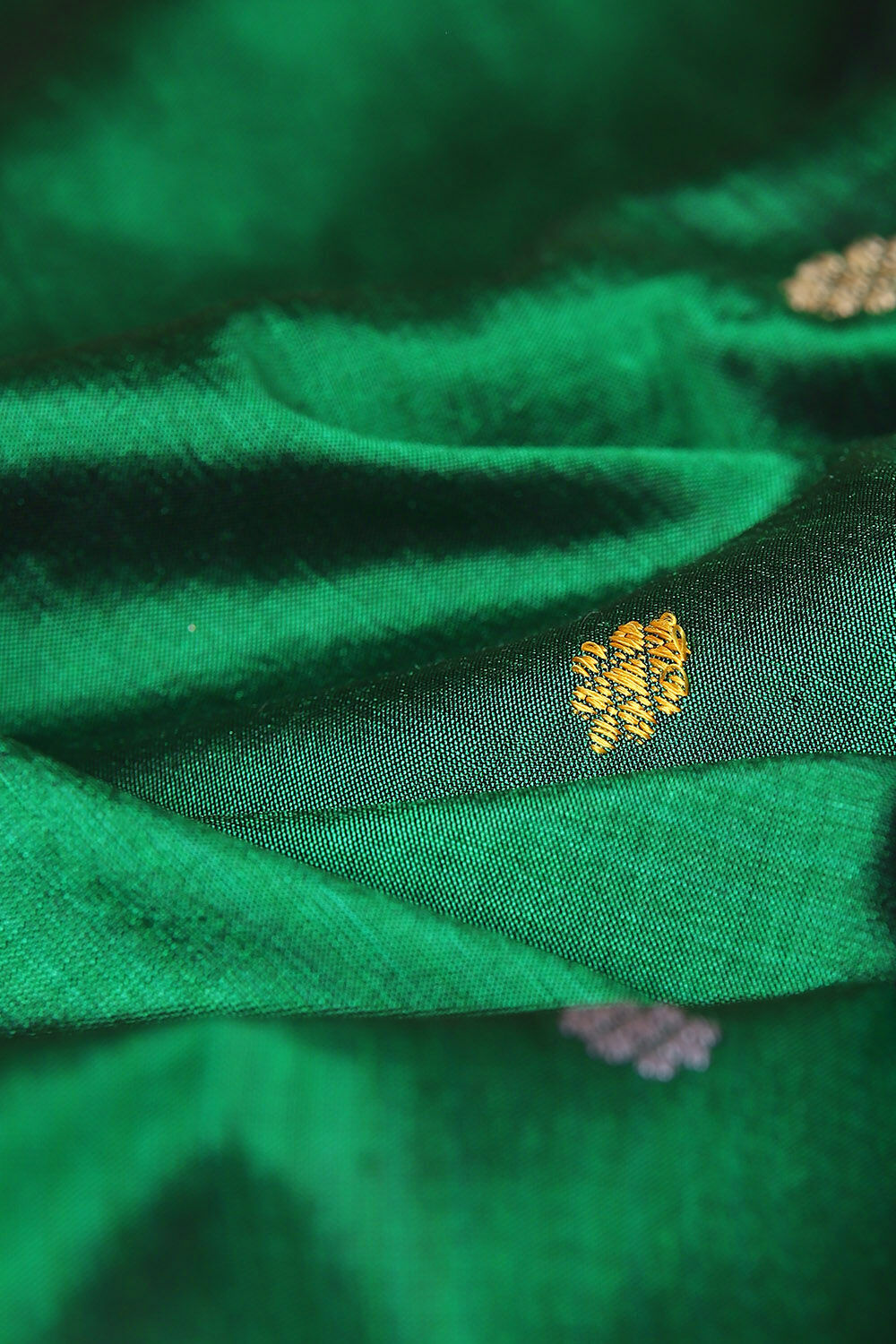 Green Pure Silk Odissa Saree image number null