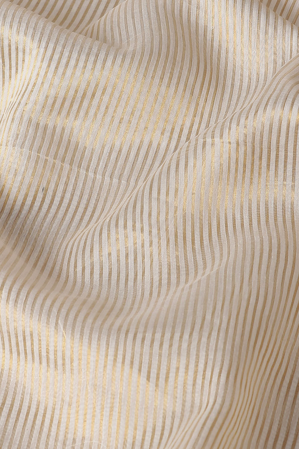 White Pure Silk Cotton Embroidered Saree image number null