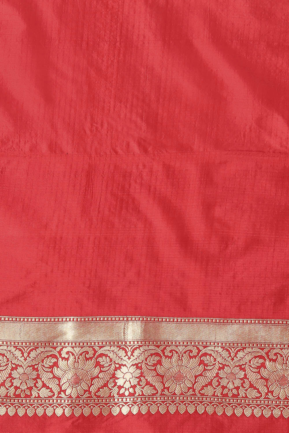 Red Pure Silk Banarasi Saree image number null