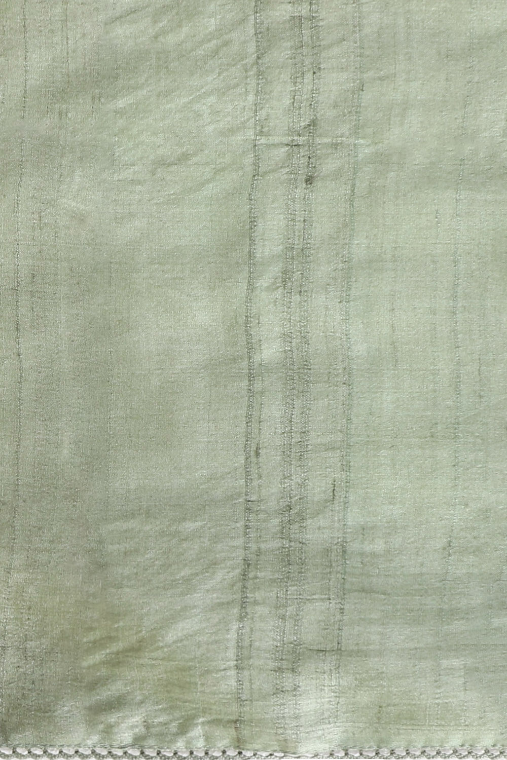 Grey Pure Tussar Silk Embroidered Saree image number null
