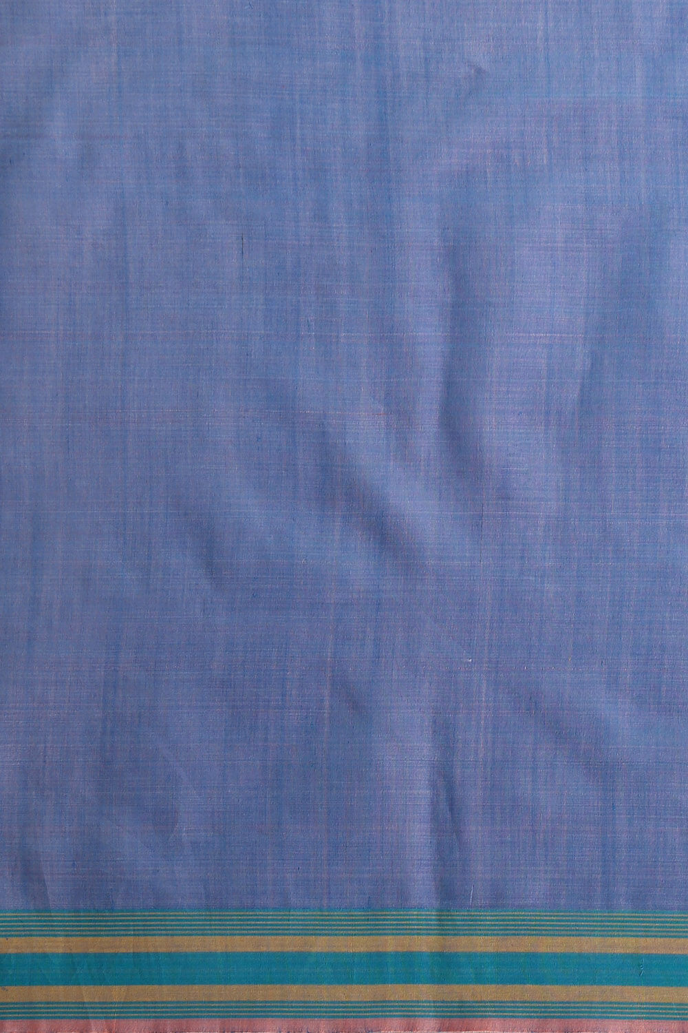 Blue Pure Tussar Silk Bhagalpuri Saree image number null