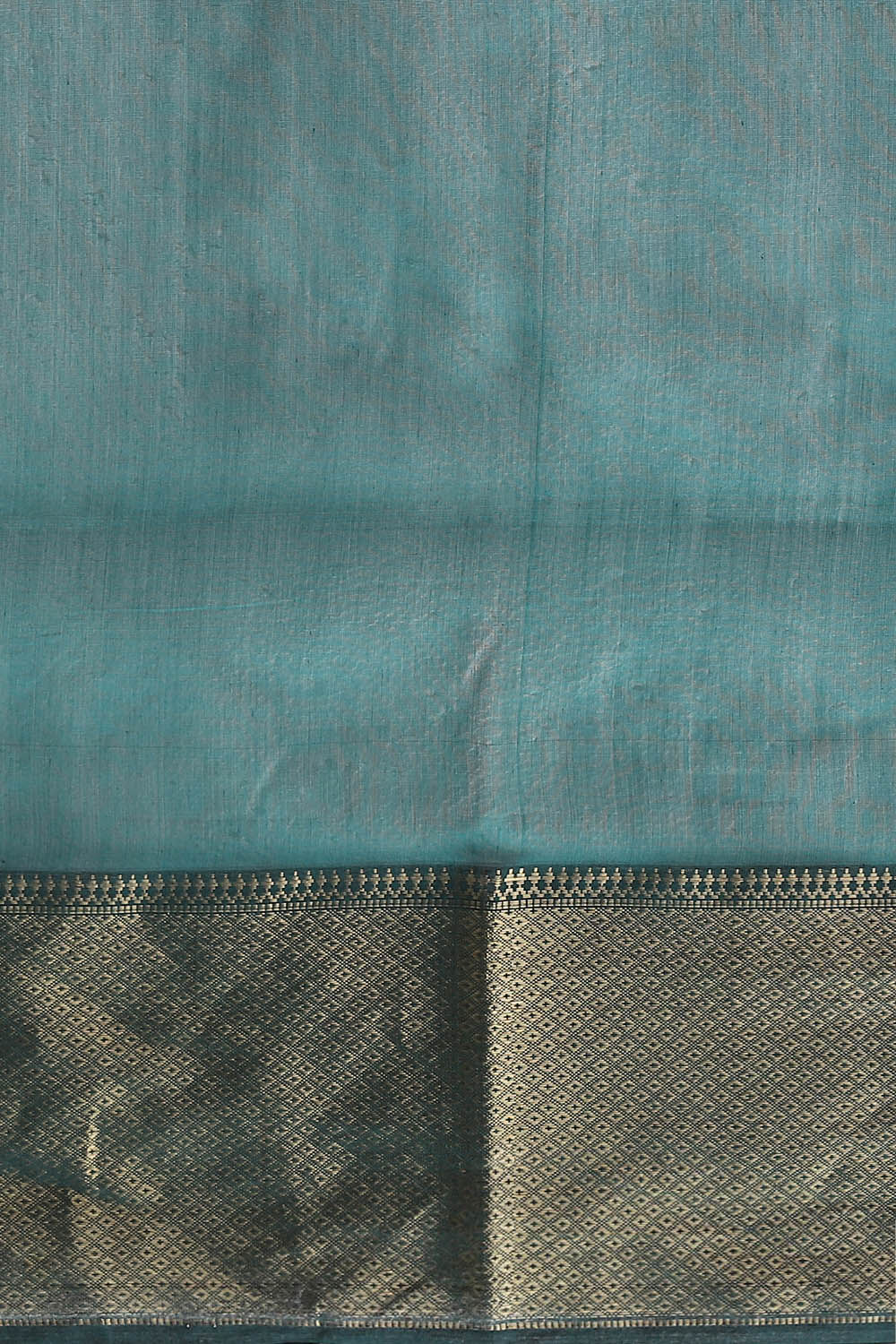 Dark Green Pure Silk Cotton Maheswari Saree image number null