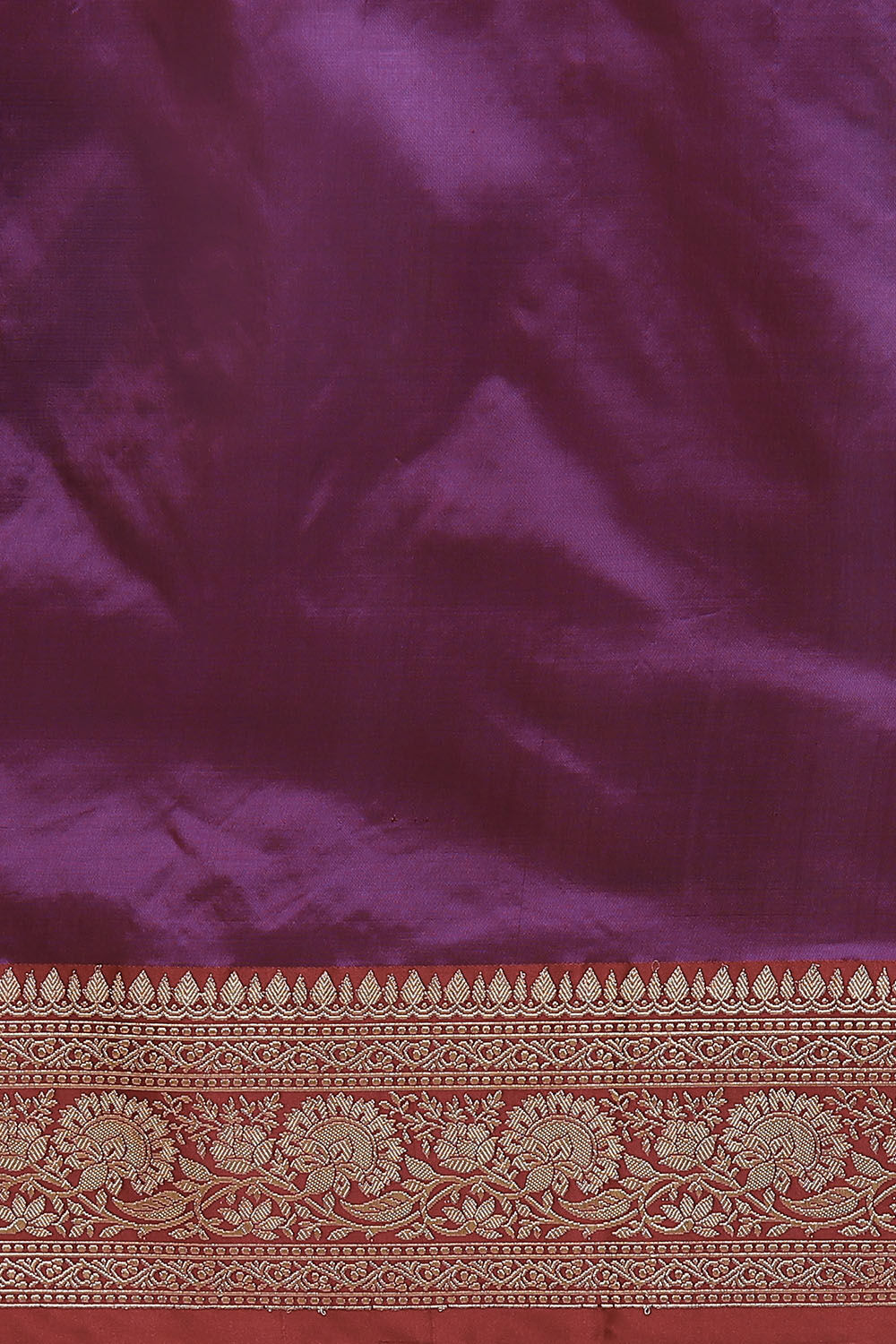 Purple Pure Silk Banarasi Saree image number null