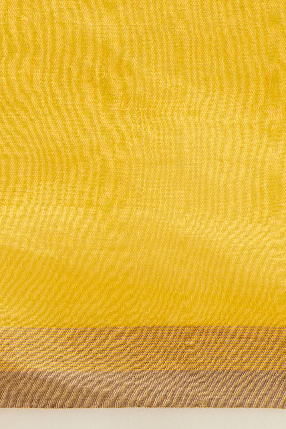 Yellow Pure Cotton Jamdani Bengali Saree image number null
