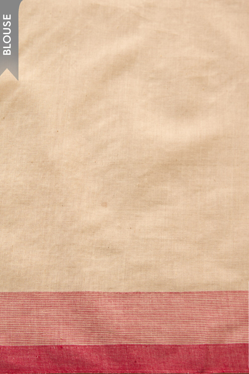Off White Bengal Pure Cotton Jamdani Saree image number null