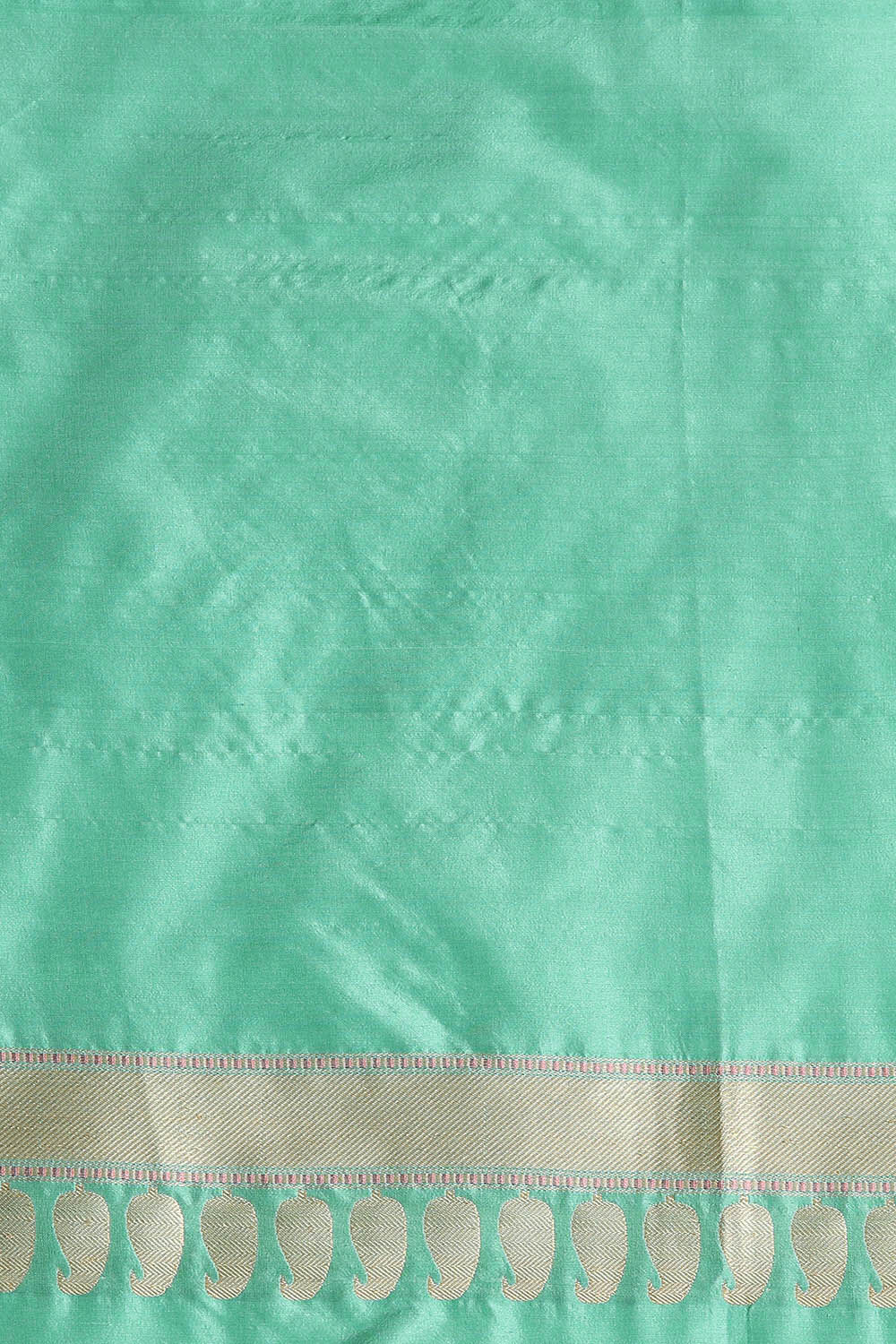 Light Green Pure Silk Banarasi Saree image number null