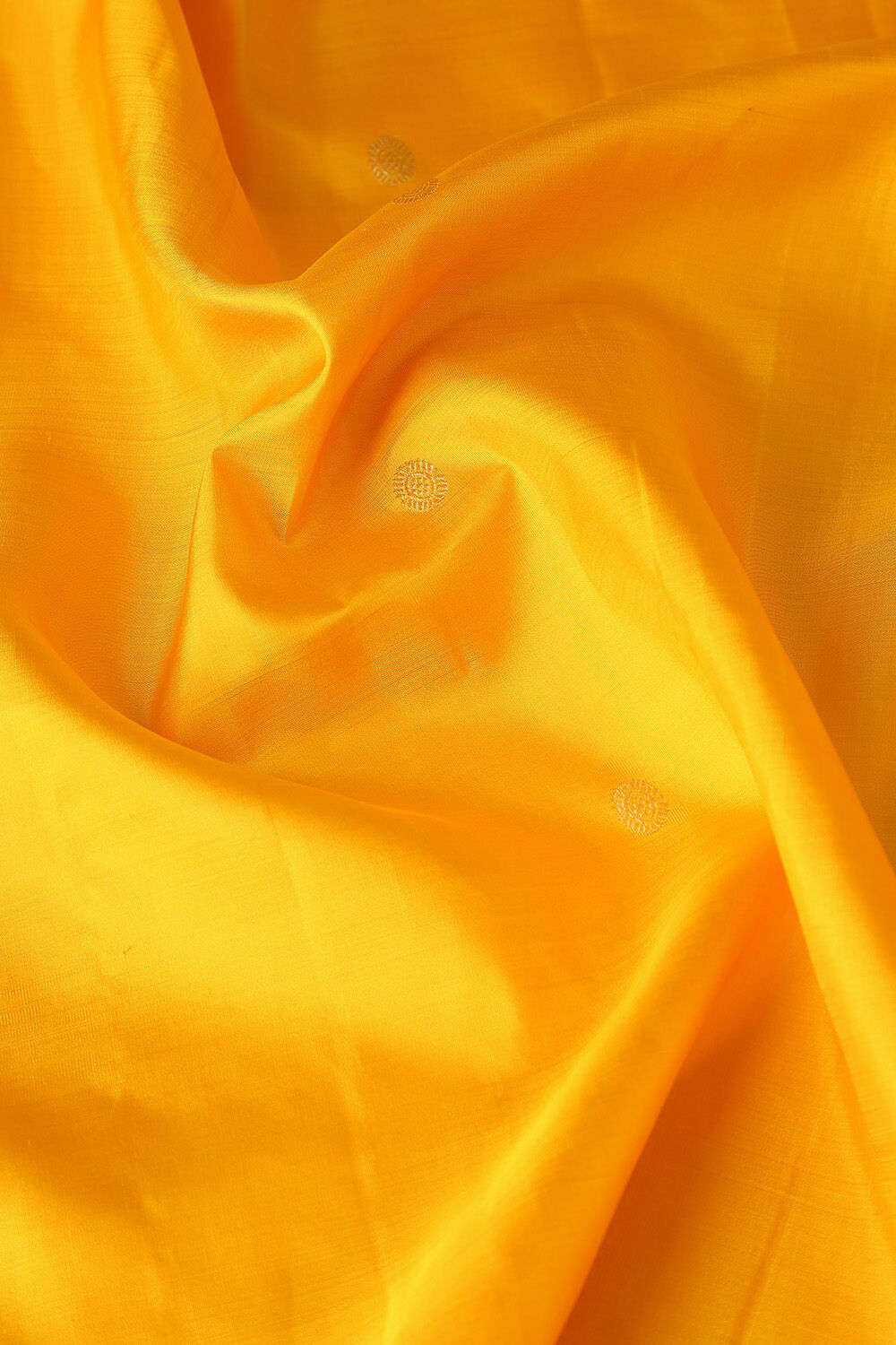 Yellow Pure Silk Kanjivaram Saree image number null