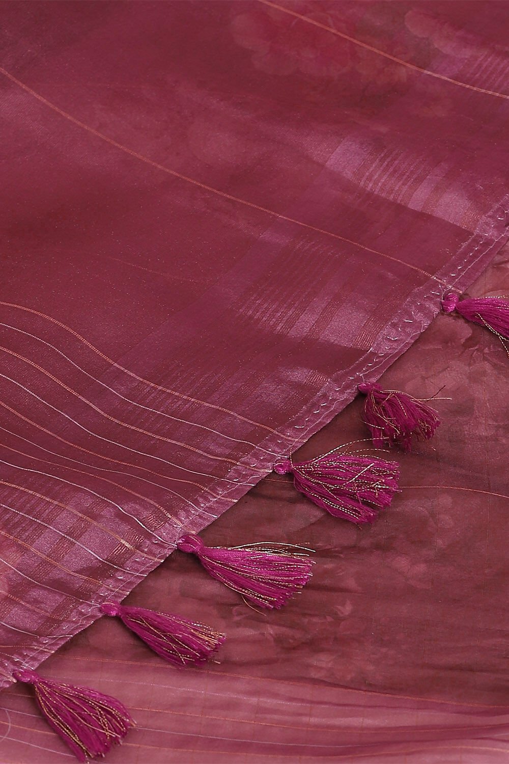 Pink Pure Embroidered Saree image number null
