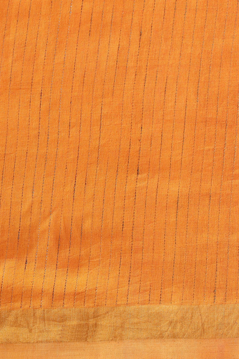 Orange Pure Tussar Bhagalpuri Saree image number null