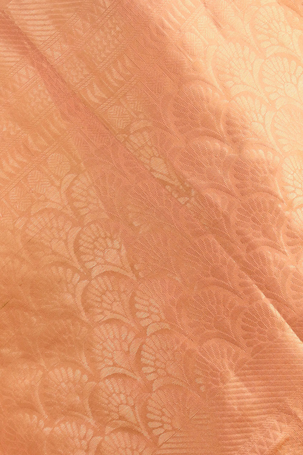 Light Orange Pure Soft Silk Saree image number null