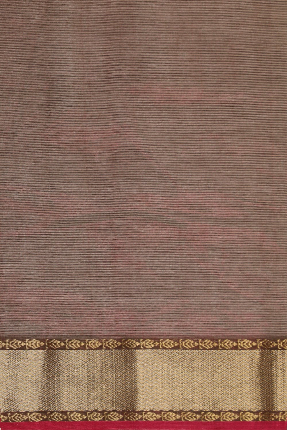 Dark Green Pure Tissue Silk Maheswari Saree image number null