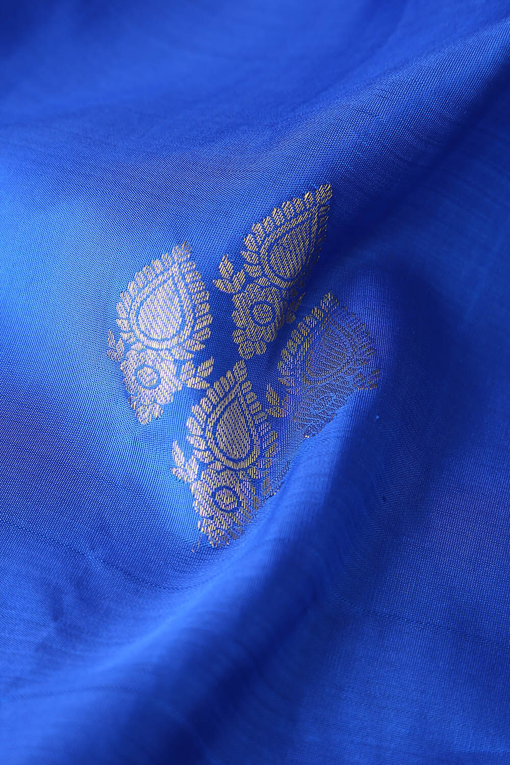 Blue Pure Silk Kanjivaram Saree image number null