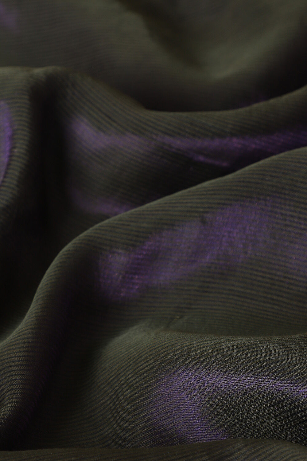 Purple Pure Cotton Tissue Maheswari Saree image number null