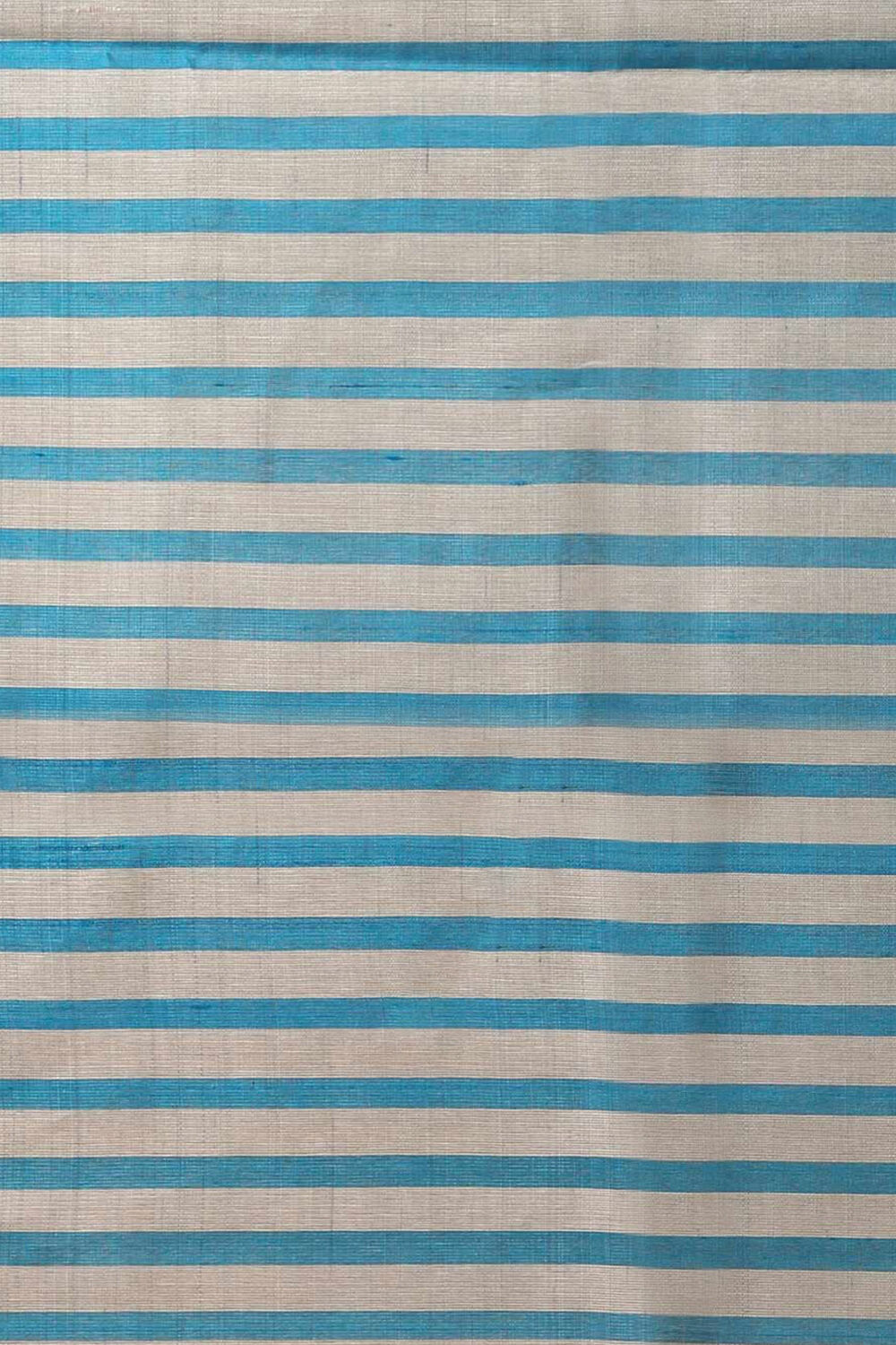 Blue Pure Silk Tussar Woven Saree image number null