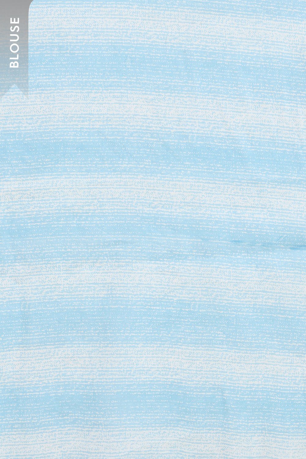 Light Blue Screen Printed Pure Mulmul Cotton Saree image number null