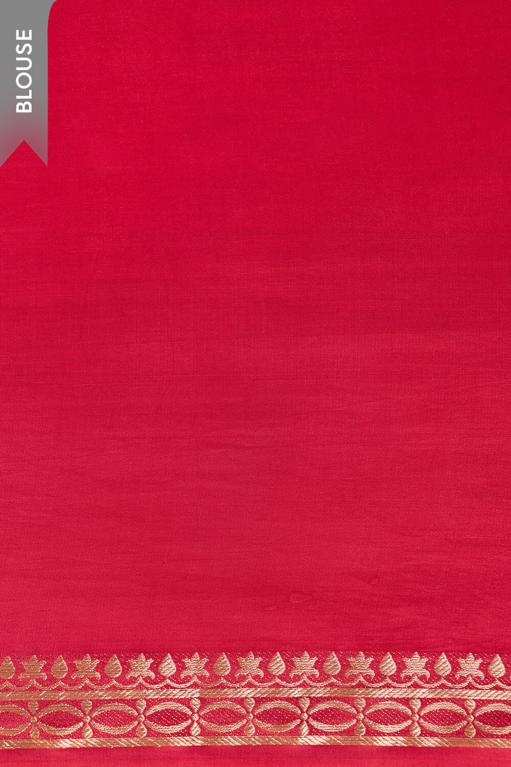 Red Woven Pure Viscose Saree image number null
