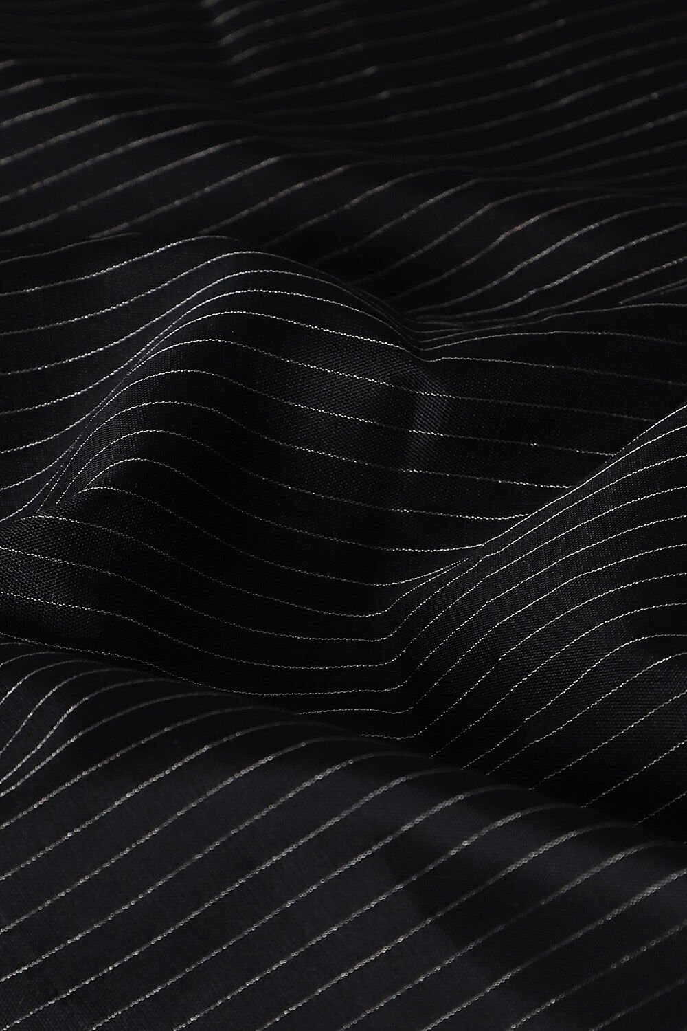Black Pure Silk South Saree image number null
