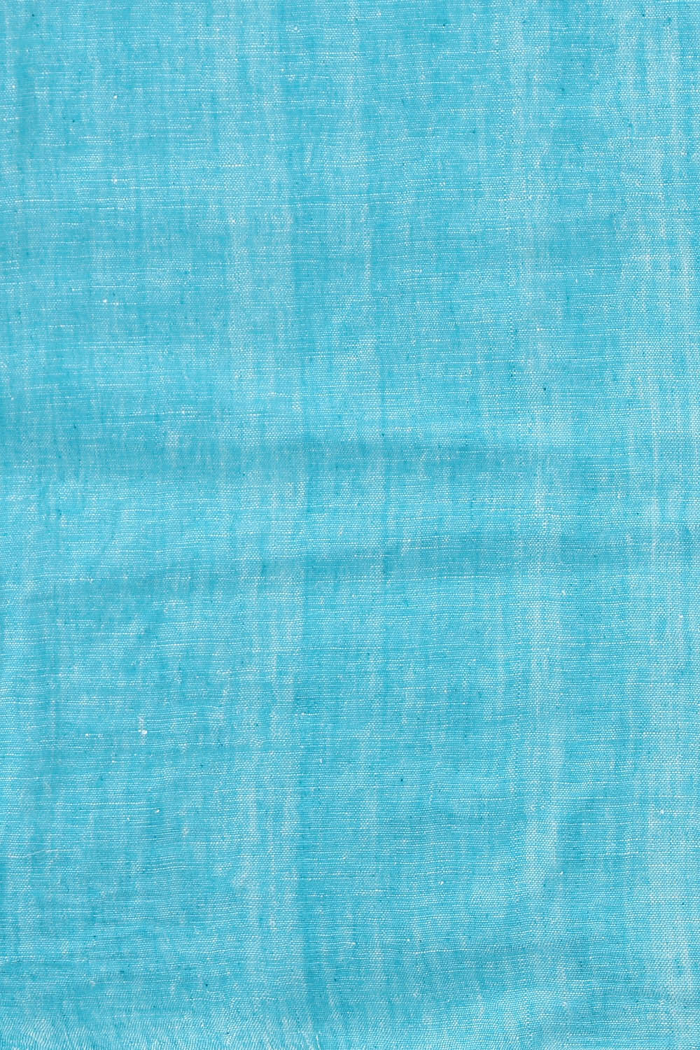 Light Blue Pure Linen Bengal Saree image number null