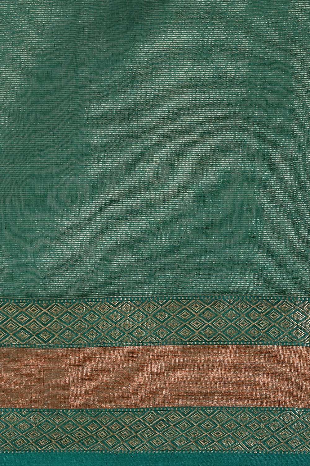 Purple Pure Cotton Tissue Maheswari Saree image number null