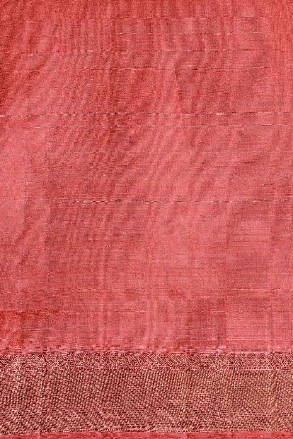 Purple Brocade Pure Silk Kanjivaram Saree image number null