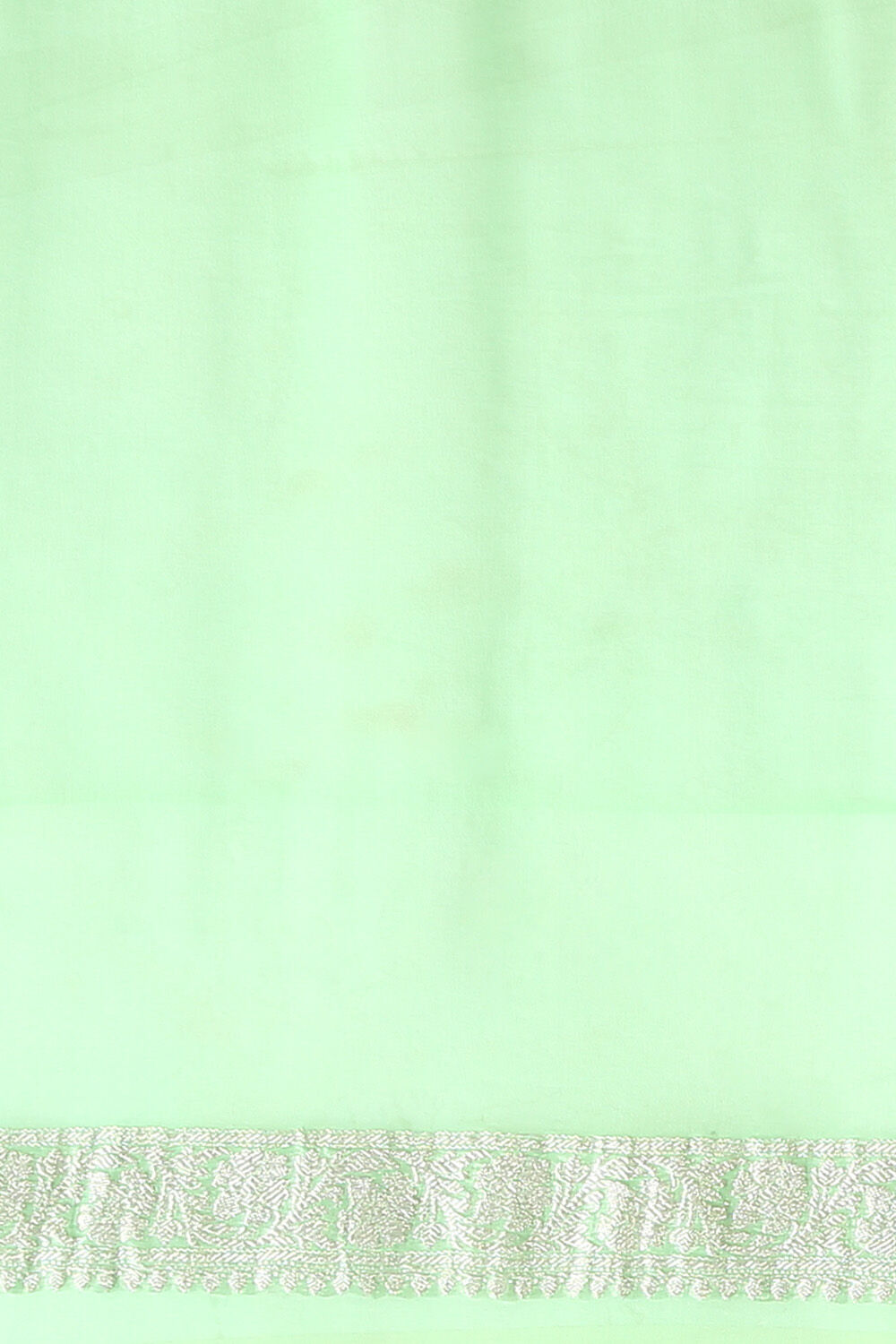 Green Pure Georgette Banarasi Saree image number null