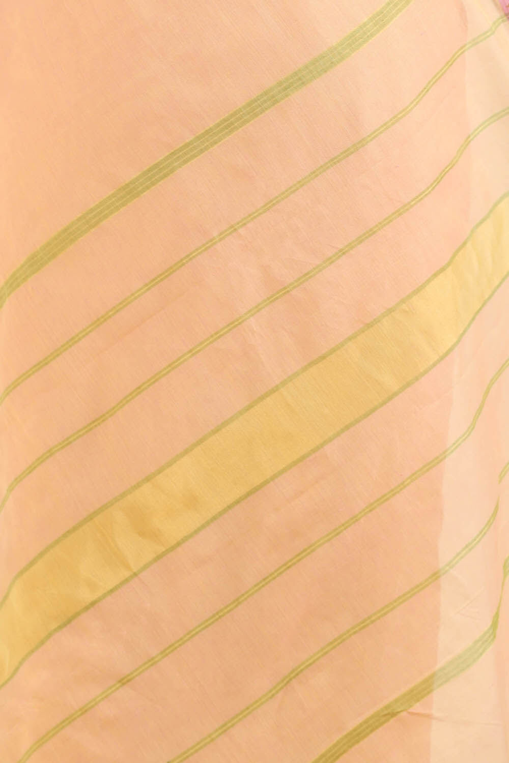 Orange Pure Cotton South Saree image number null