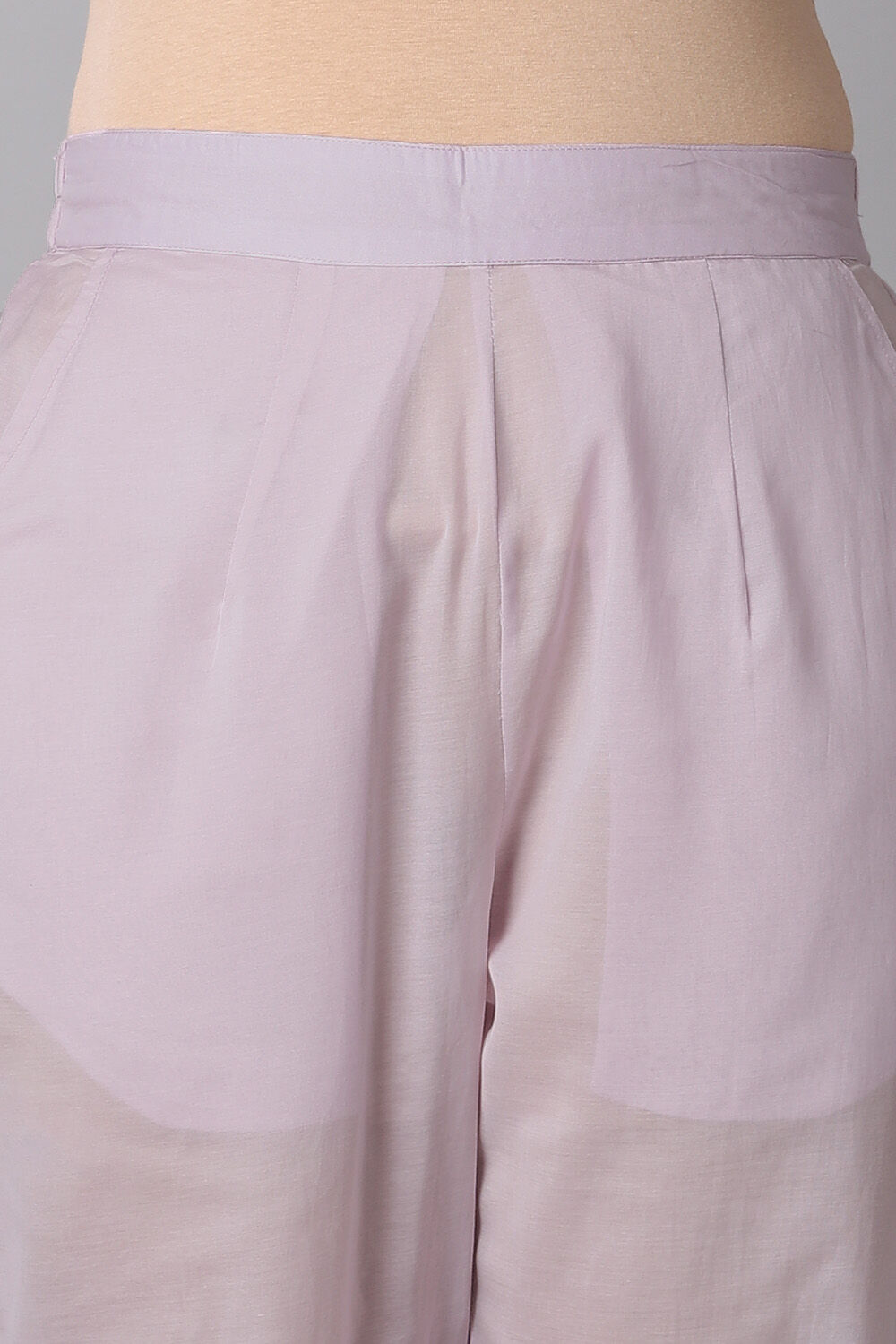 Light Pink Viscose Embroidery Kurta Set image number null