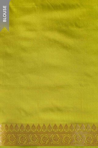 Light Green Silk Viscose Cutwork Banarasi Inspired Design Saree thumbnail image number null