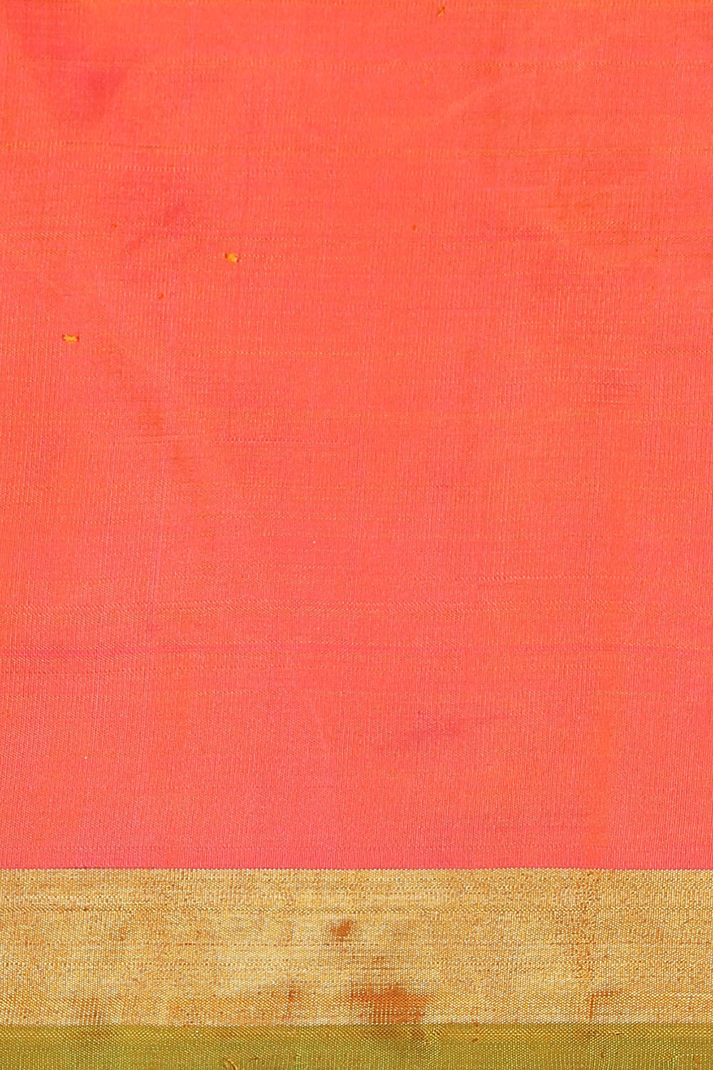 Dark Orange Pure Silk Kanjivaram Saree image number null