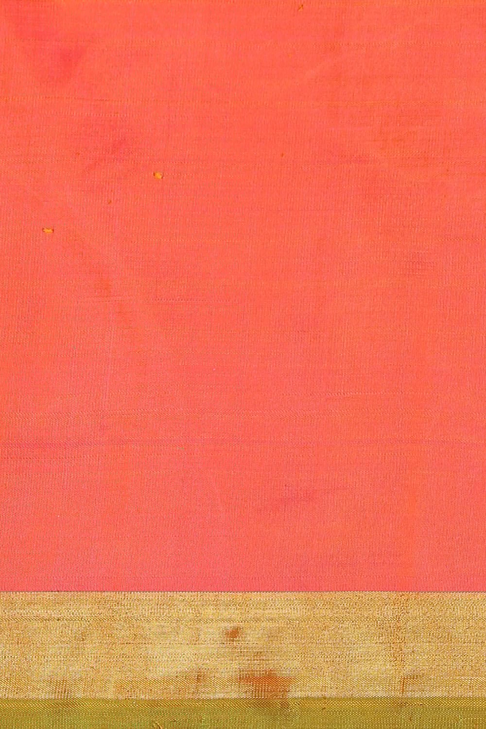 Dark Orange Pure Silk Kanjivaram Saree image number null