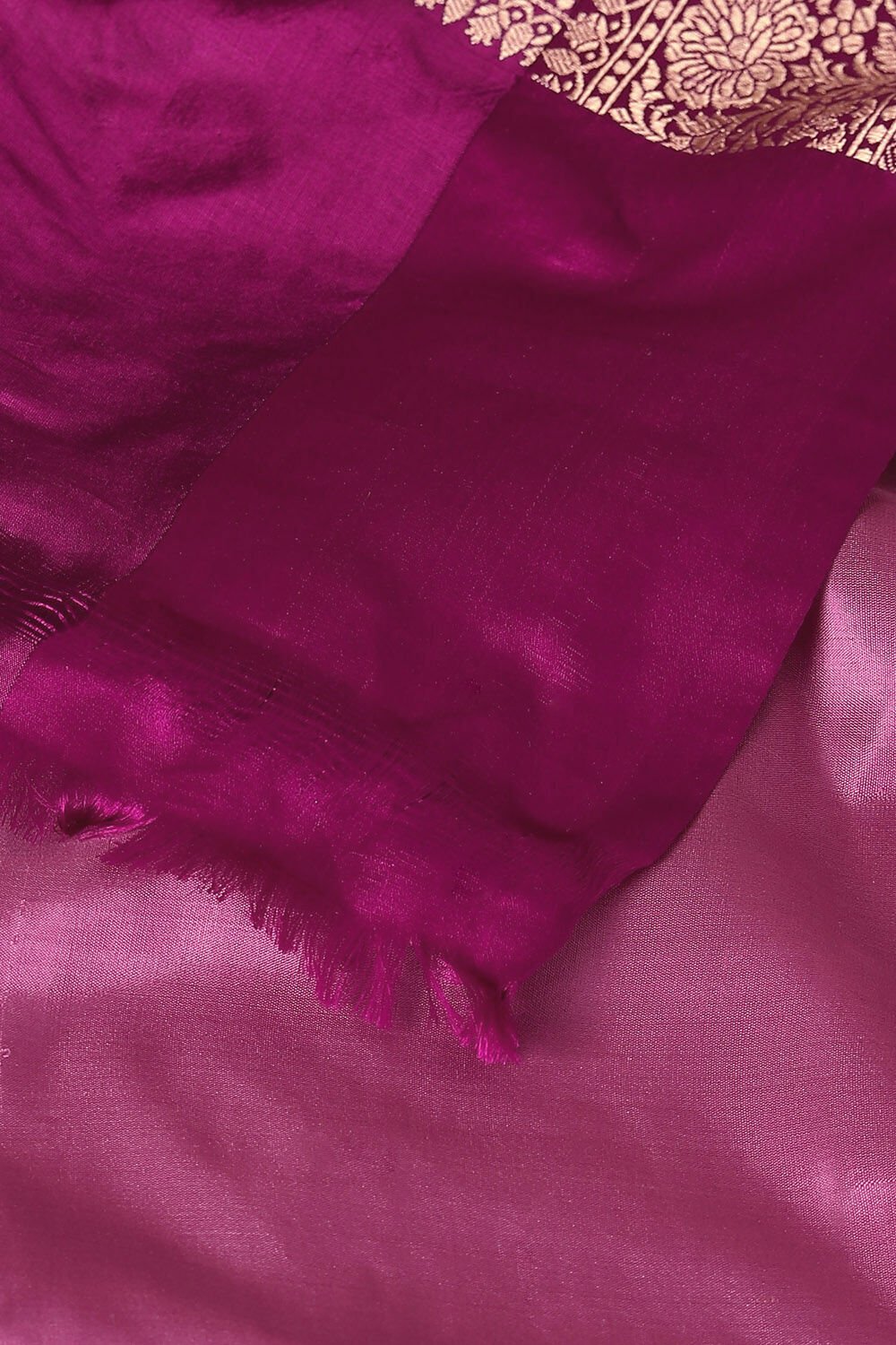 Pink Pure Silk Banarasi Saree image number null
