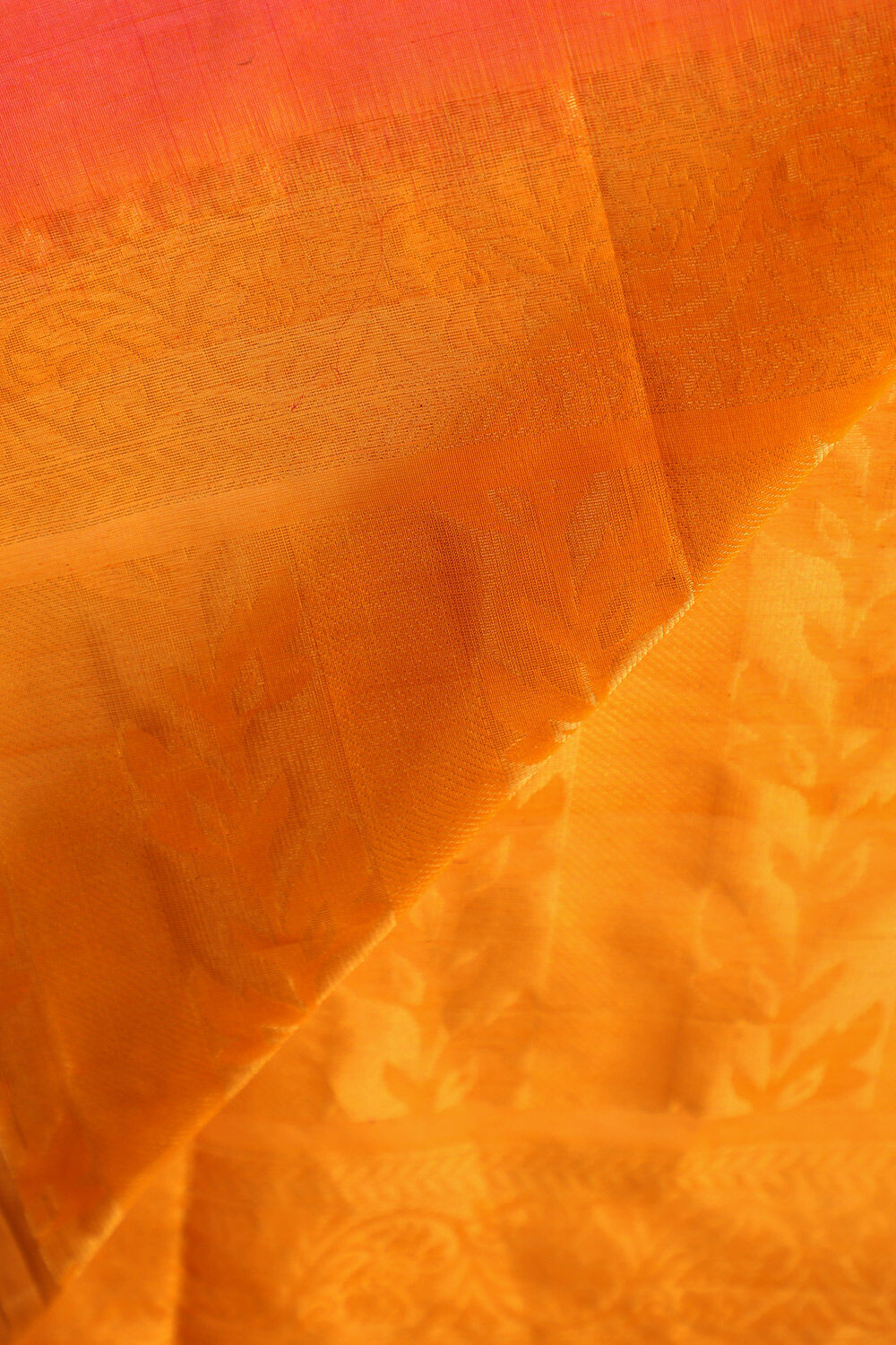 Dark Yellow South Pure Silk Cotton Woven Saree image number null