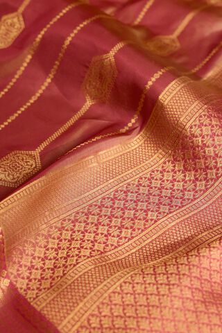 Brown Woven Apsara Silk Viscose Saree thumbnail image number null