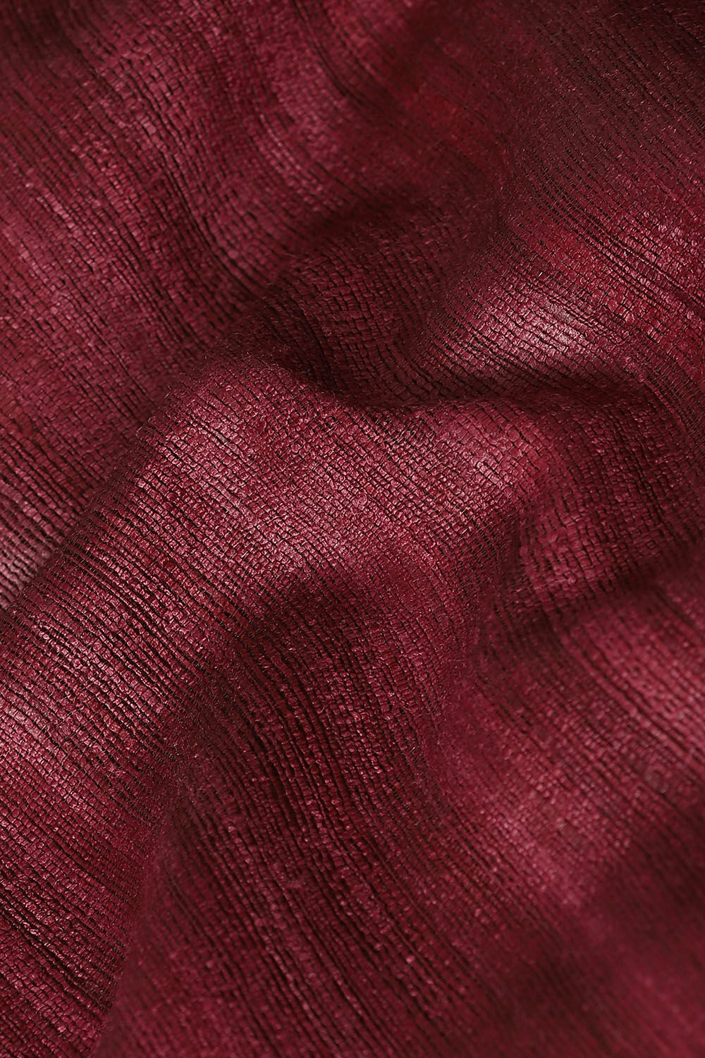 Red Pure Tussar Tie and Dye image number null