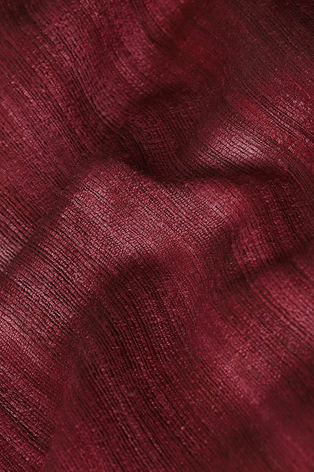 Red Pure Tussar Tie and Dye image number null
