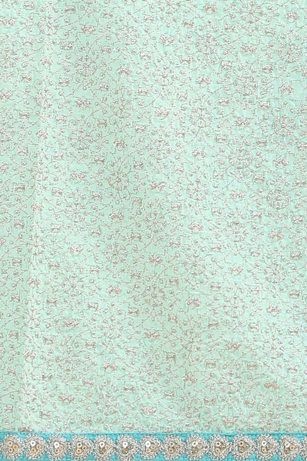 Light Green Pure Organza Digital Printed Saree image number null