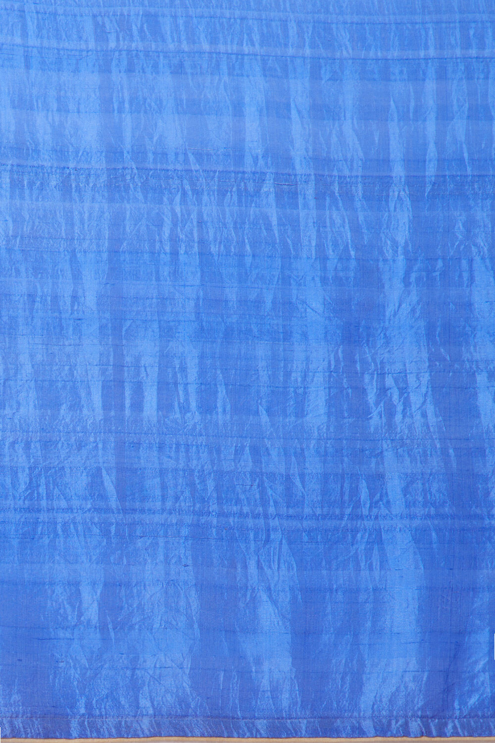 Blue Hand Painted Silk Saree image number null