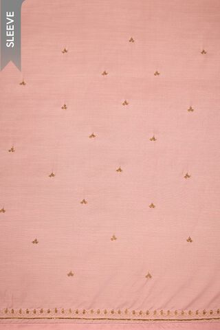 Light Pink Viscose Embroidered Unstitched Suit Set thumbnail image number null