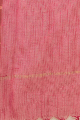 Light Pink Pure Cotton Screen Printed  Kurta Set thumbnail image number null