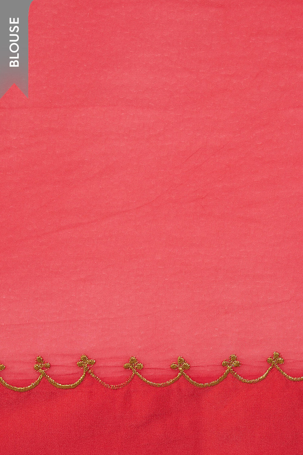 Pink Viscose Organza Gota Patti Saree image number null