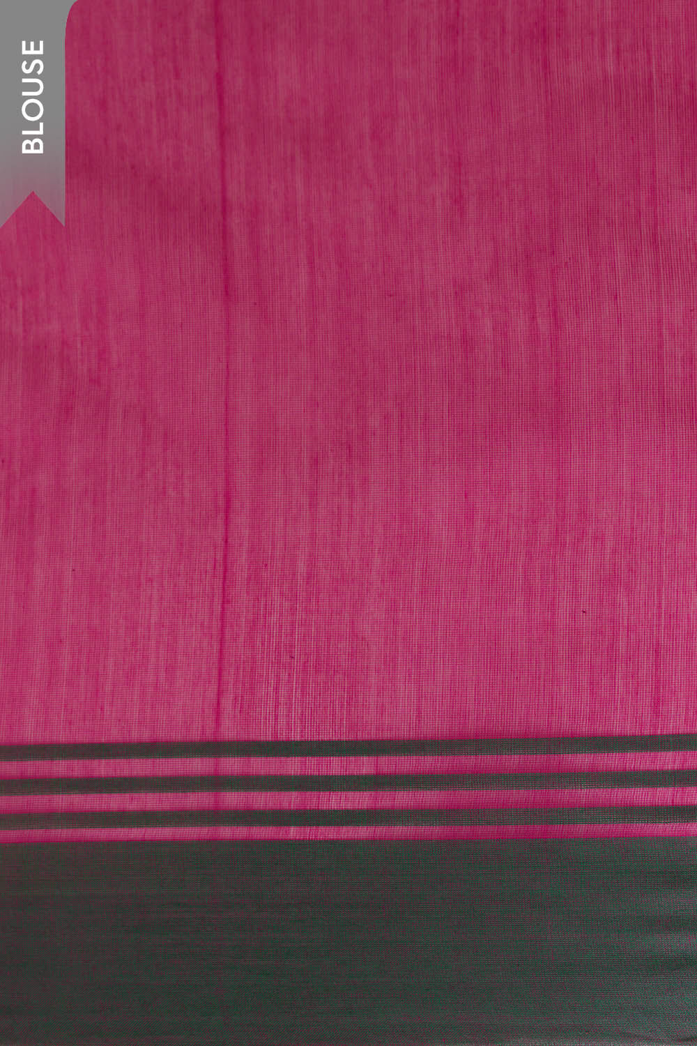 Dark Pink Woven Pure Silk Cotton Chanderi Saree image number null