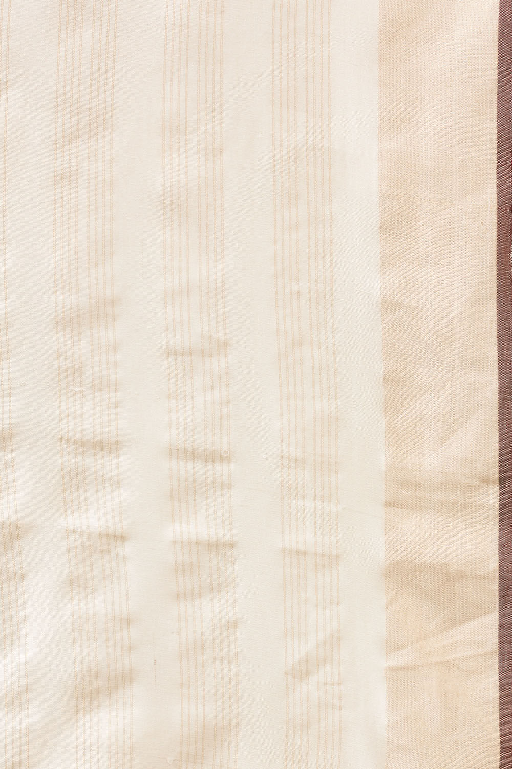 Off White Bhagalpur Woven Pure Tussar Silk Saree image number null